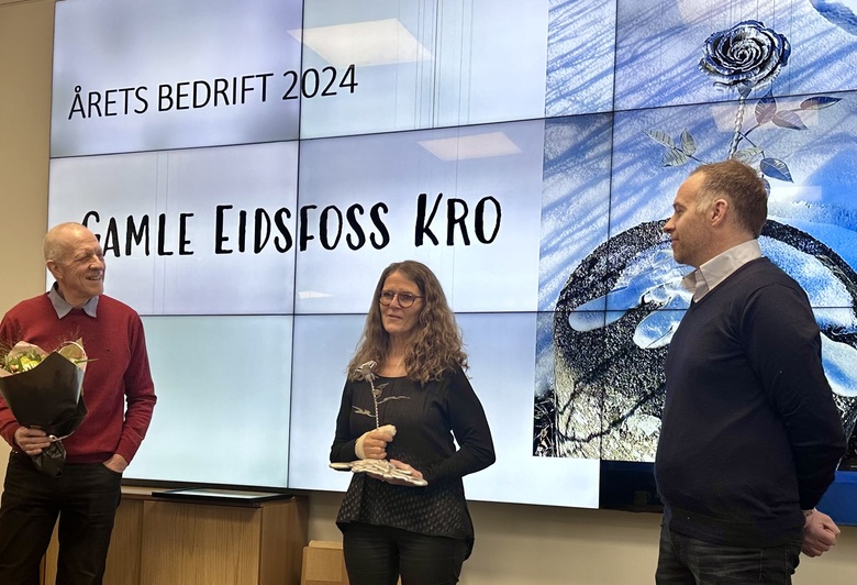 Bilde av vinner Årets bedrift 2024