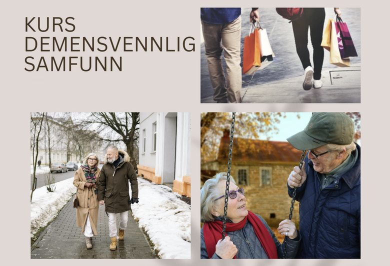 Plakat kurs demensvennlig samfunn