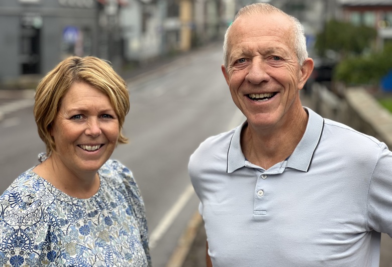 Foto Lars Tveito og Line Mobråthen Rygh